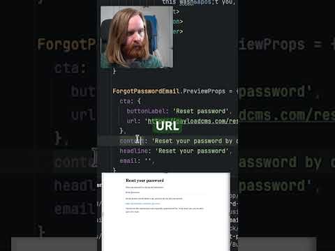 React Email Preview Props #payloadcms #reactjs #emaildesign #coding #programming