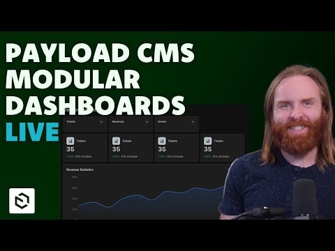 Payload CMS Modular Dashboards First Look LIVE