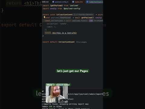 Payload CMS Local API: Building Custom Widgets #coding #payloadcms